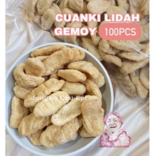 

CUANKI LIDAH GEMOY (ISI 100PCS) TERMURAH JONGKO CEU EPI