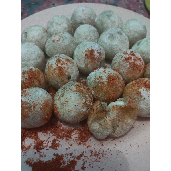 

Cimol keju leleh isi 20