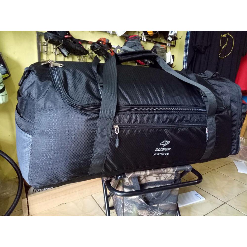 Tas duffel 60L- lipat - travel - monbear