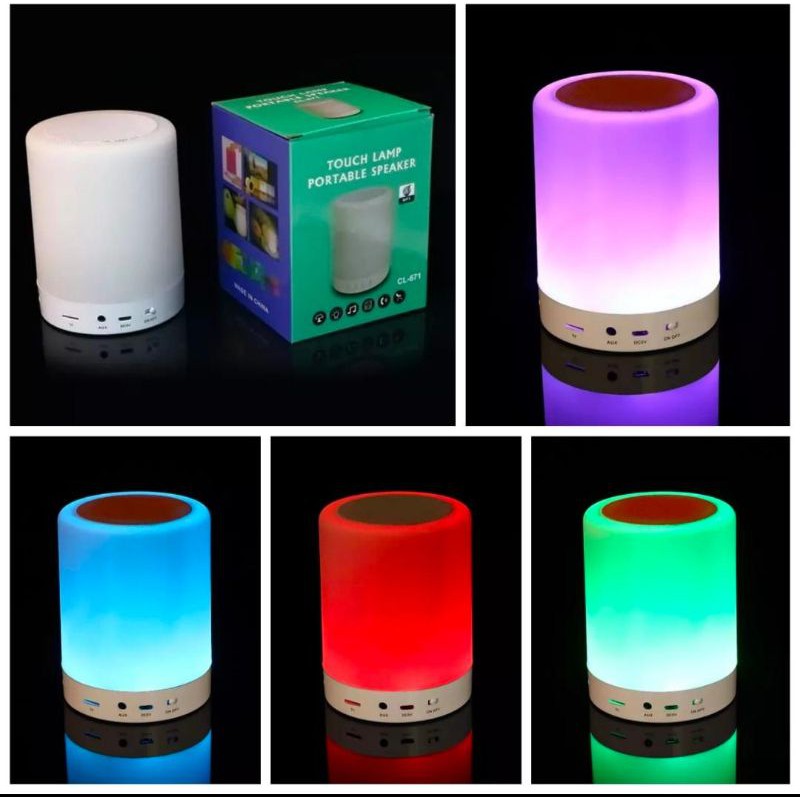 Speaker Lampu Bluetooth