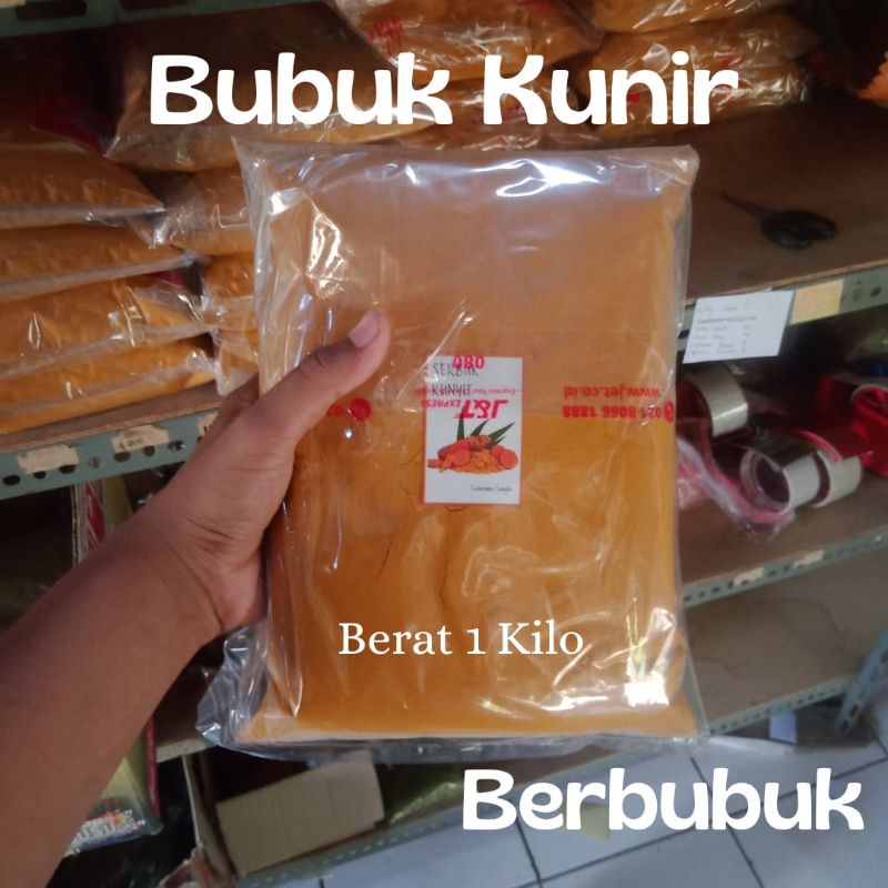 

Bubuk Serbuk Kunyit / Kunir 1000 Gram 1 Kilo Kg Turmenic Murni Asli Tanpa Campuran