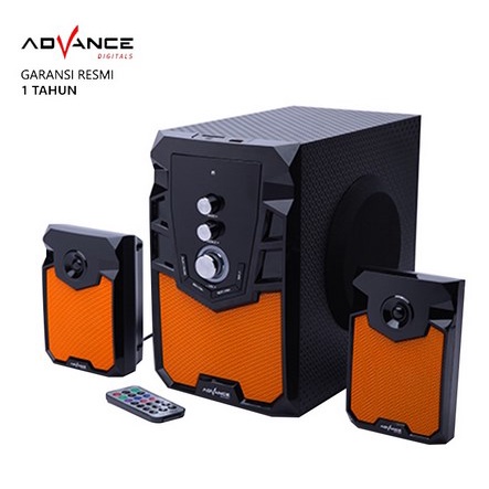 Advance M310BT PLUS Speaker Aktif 2.1 Bluetooth Multimedia Subwoofer BASS With Remote m310 bt plush