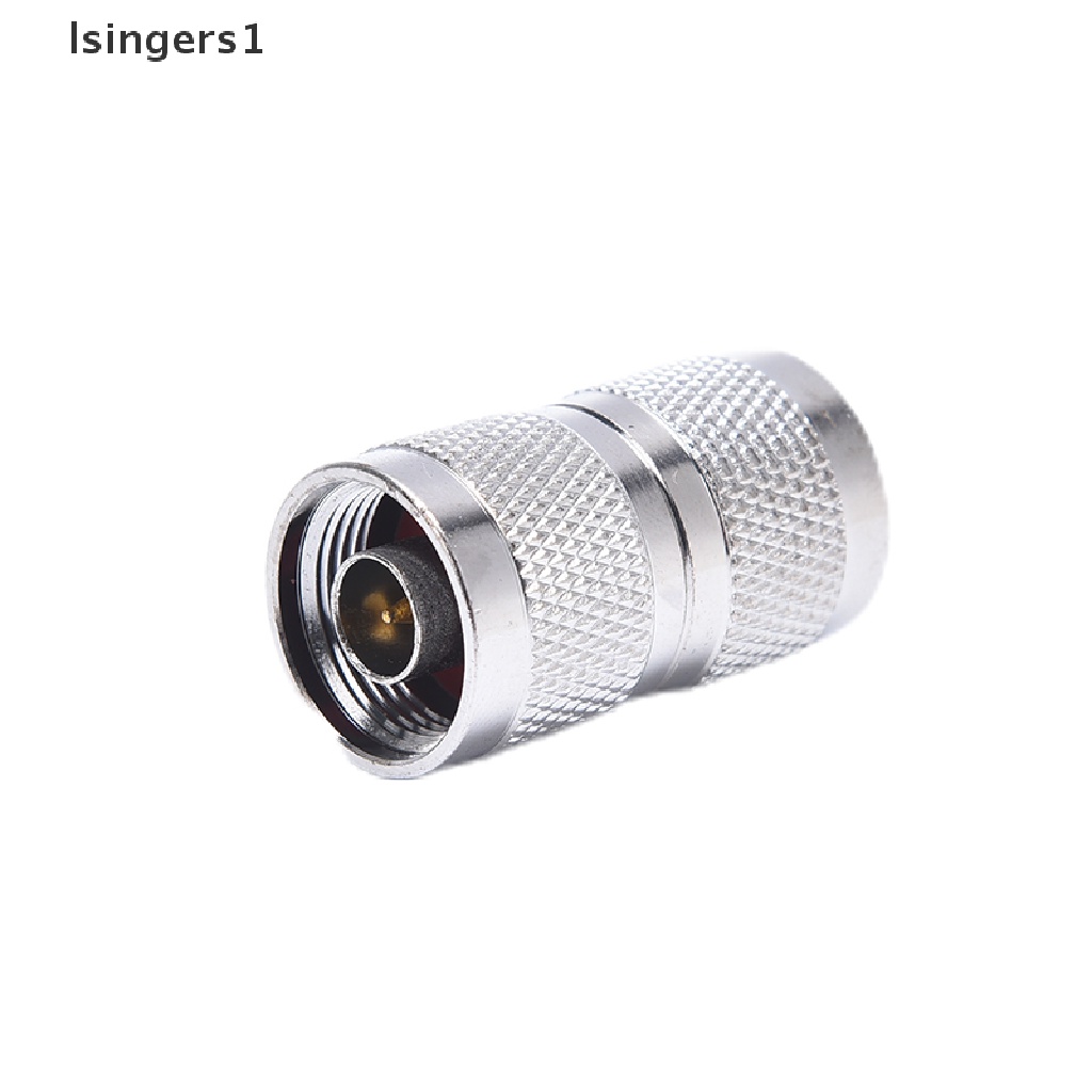 (lsingers1) 2pcs Adapter Konektor Coaxial RF Male Ke N Male