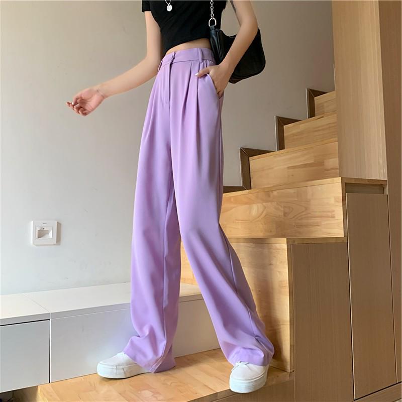 [littlecrab] Celana Panjang Kulot Loose Cullote Pants Kancing Highwaist Celana Kantor Formal Kasual Simple Polos Elegan Berkualitas Premium Quality Korean Style