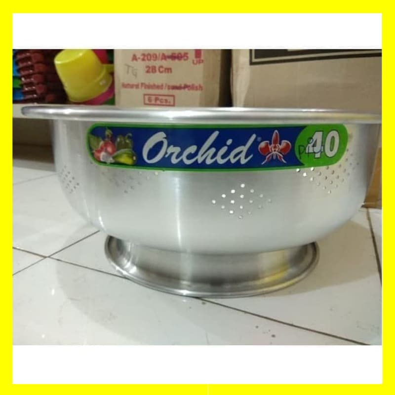 Orchid Sangku Tempat Nasi Aluminium Orchid 40 Orchid Wadah Saji Sangku Murah Alumunium