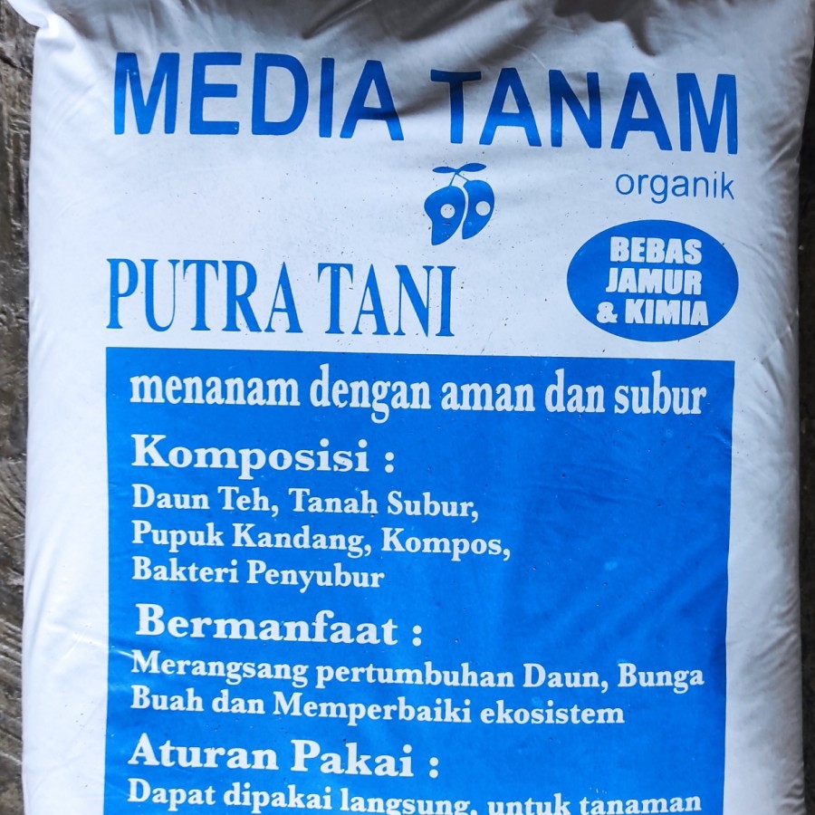 Media Tanam Organik langsung siap pakai tanah tanaman Buah Bunga Hias