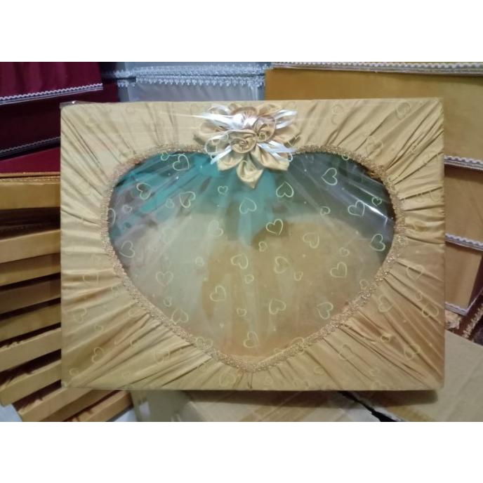 

AKSESORIS PERNIKAHAN KOTAK BOX HANTARAN MAHAR TEMPAT MUKENAH / KOTAK HANTARAN TUTUP LOVE PERLENGKAPAN PESTA CRAFT