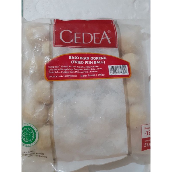 

Cedea Baso Ikan Goreng 500g