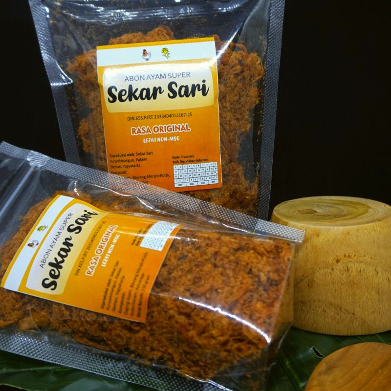 

Abon Ayam Super Sekar Sari Enak 250g