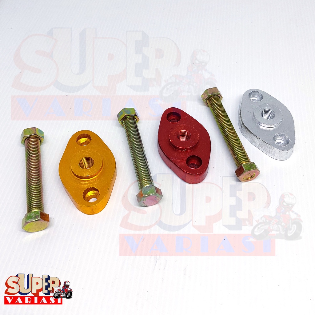 tonjokkan keteng racing - tensioner manual - setelan keteng manual cnc SUZUKI SATRIA FU 150, SMASH, SHOGUN, ARASHI - (110CC/125CC