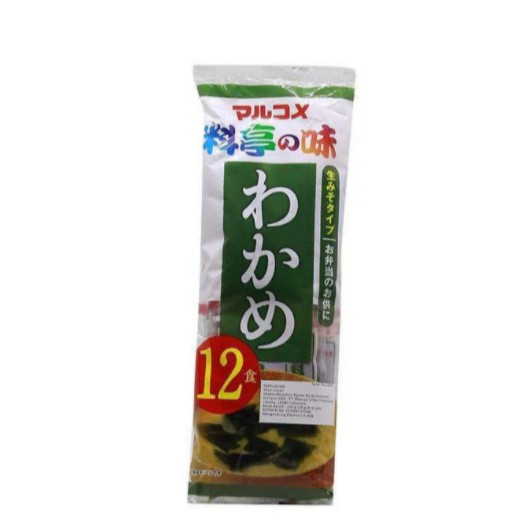 

Marukome Misoshiru Ryotei No Aji Wakame- Miso Set Soup Instan 216g