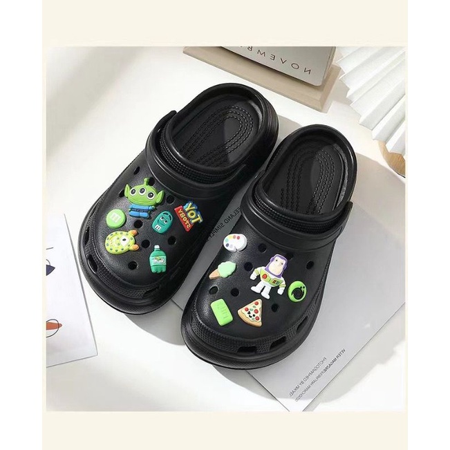 Sandal Crocs Baim Jibbits Toys Unisex + Accesories Import High Quality