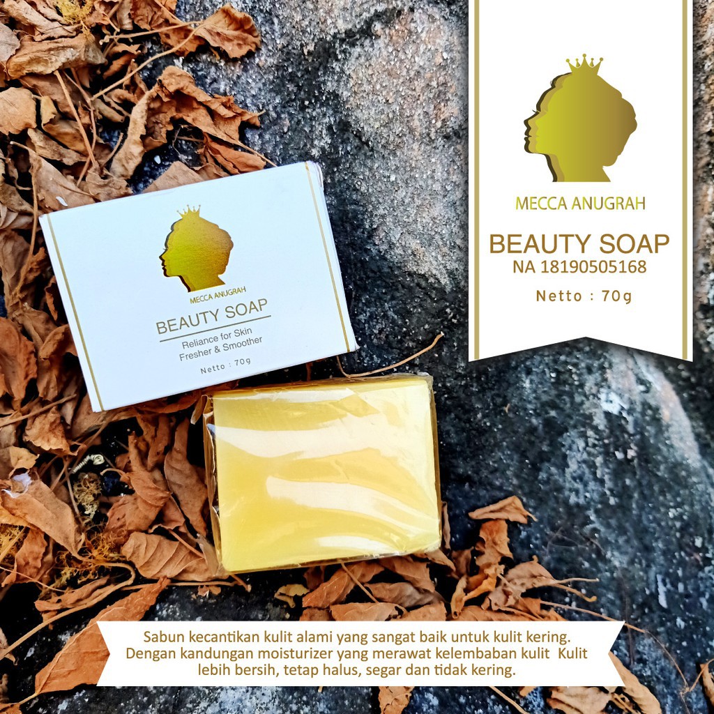 BEAUTY SOAP MECCA ANUGRAH SABUN PEMUTIH BIBIT COLLAGEN