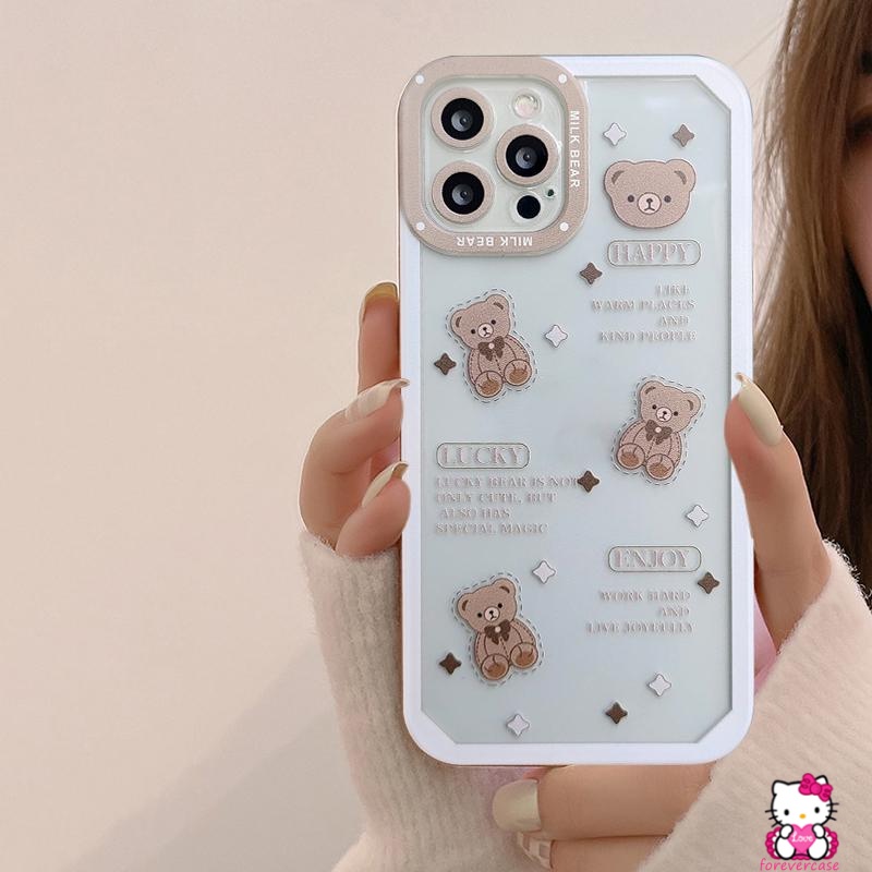 Soft Case Tpu Motif Kartun Beruang Untuk Xiaomi Redmi 10C 10A 9A 10 9 9T 9C Nfc Poco M3 M4 Poco X3 Pro Nfc Redmi Note 11 11S 11PRO 8 10 9 10S 10S 10S 10S 10Pro Max Plus