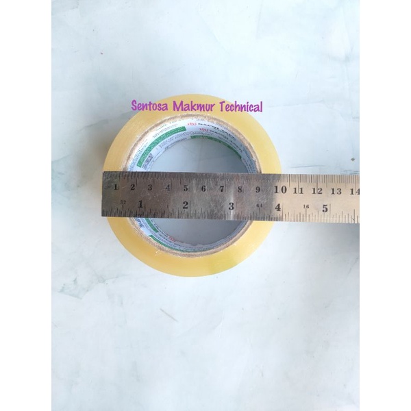 NACHI 48 MM Lakban Selotip Isolasi Tape Bening Clear 48mm 100 Yard