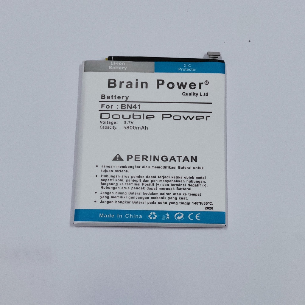 Batre Brain Power Xiaomi Redmi Note 4 Note 4X BN41 Double Power