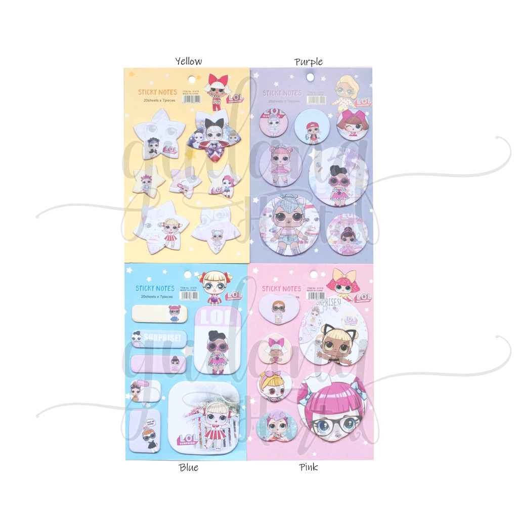 Sticky Notes Boneka Lucu Memo Unik GH 301023