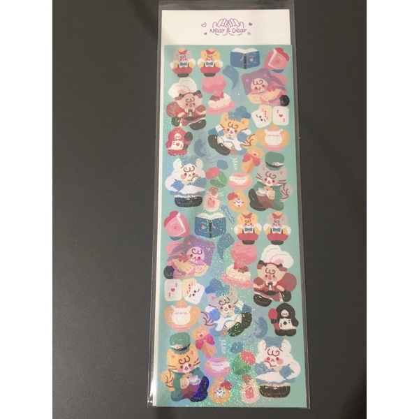 

sticker korea ori bobobo_07 alice in wonderland polco deco polaroid toploader journal jurnal