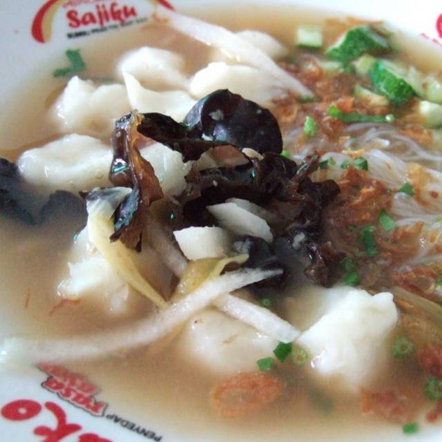 

Tekwan kering khas Palembang