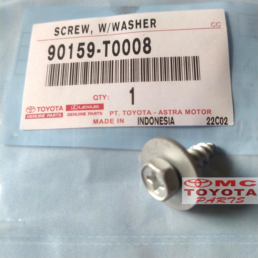 Baut / Screw Bolt Washer Universal 90159-T0008