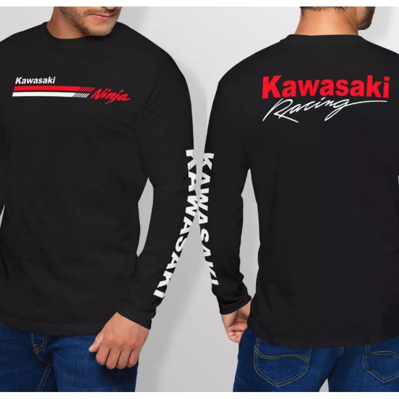 KAOS T-SHIRT LENGAN PANJANG KAWASAKI RACING