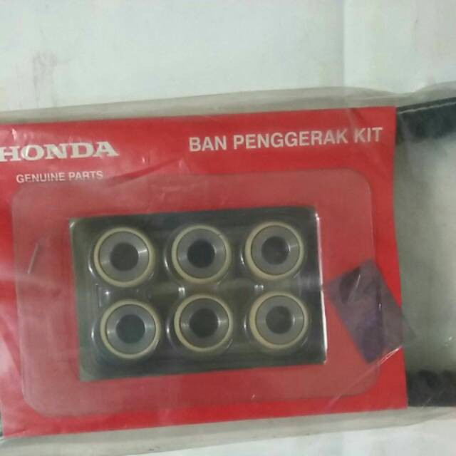 Paket Set Roller Vbelt Vanbelt Sabuk V Honda Vario Karbu  Vario Tekno Techno 110 ORI ORIGINAL KVB