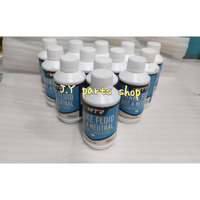 minyak rem brake fluid dot 4 MTR 300 ML