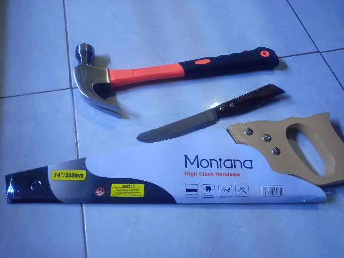 Gergaji Kayu Tajam,uk.14in,16in,18in Merk Montana