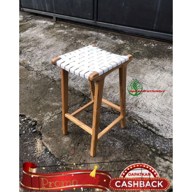 Perlengkapan Rumah/Kursi bar/Kursi cafe/kursi kopi/Kursi kulit/Kursi kayu/Bar chair kayu