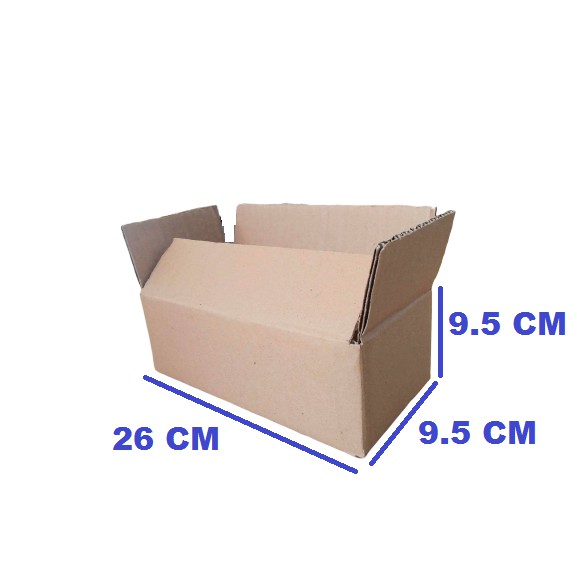 

Karton box 26*9.5*9.5 CM Carton Box Kardus Polos SINGLE WALL