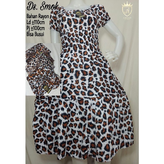 Daster Smoke / Daster Kerut / Daster Bali / Daster solo / daster leopard