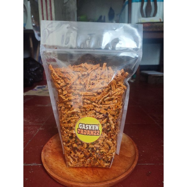 

Basreng baso goreng pedas daun jeruk 375 gram