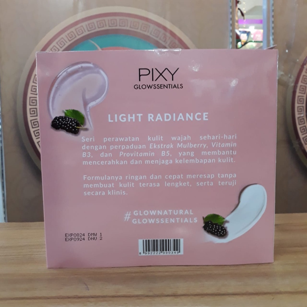 PIXY PACKAGE GLOWSSENTIALS LIGHT RADIANCE