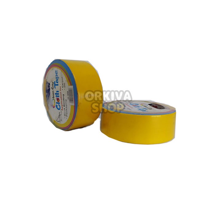 

Cloth Tape / Lakban Kain Olean City 1.5" (36 MM X 10 M) Kuning