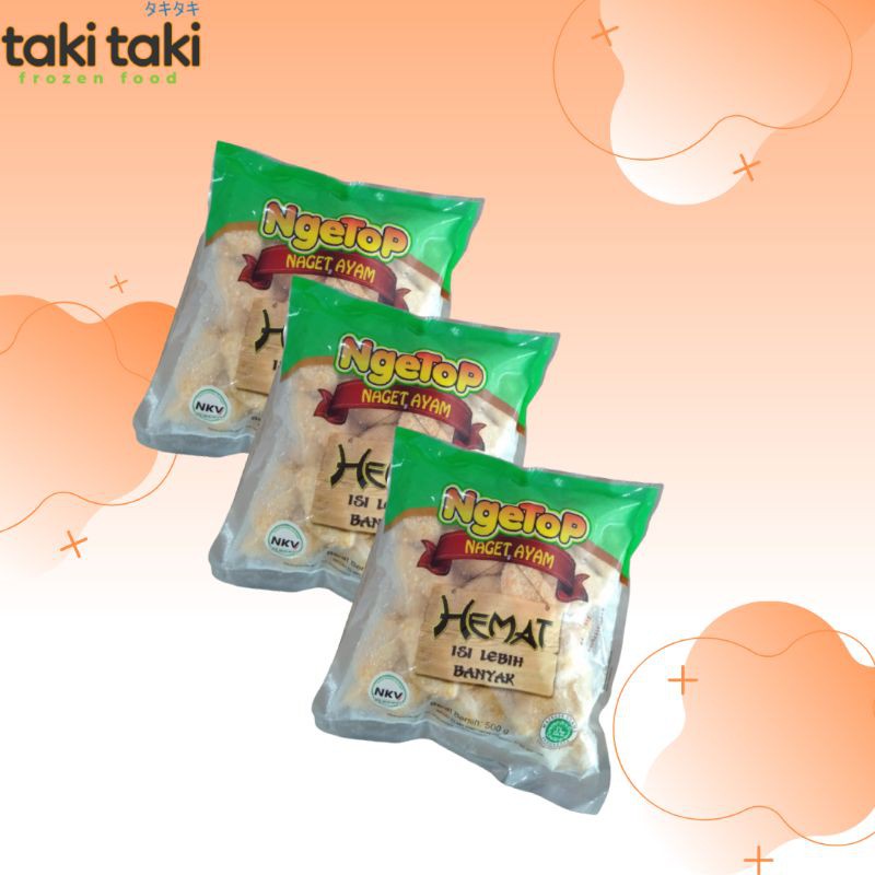 

Ngetop Chicken Nugget 500gram