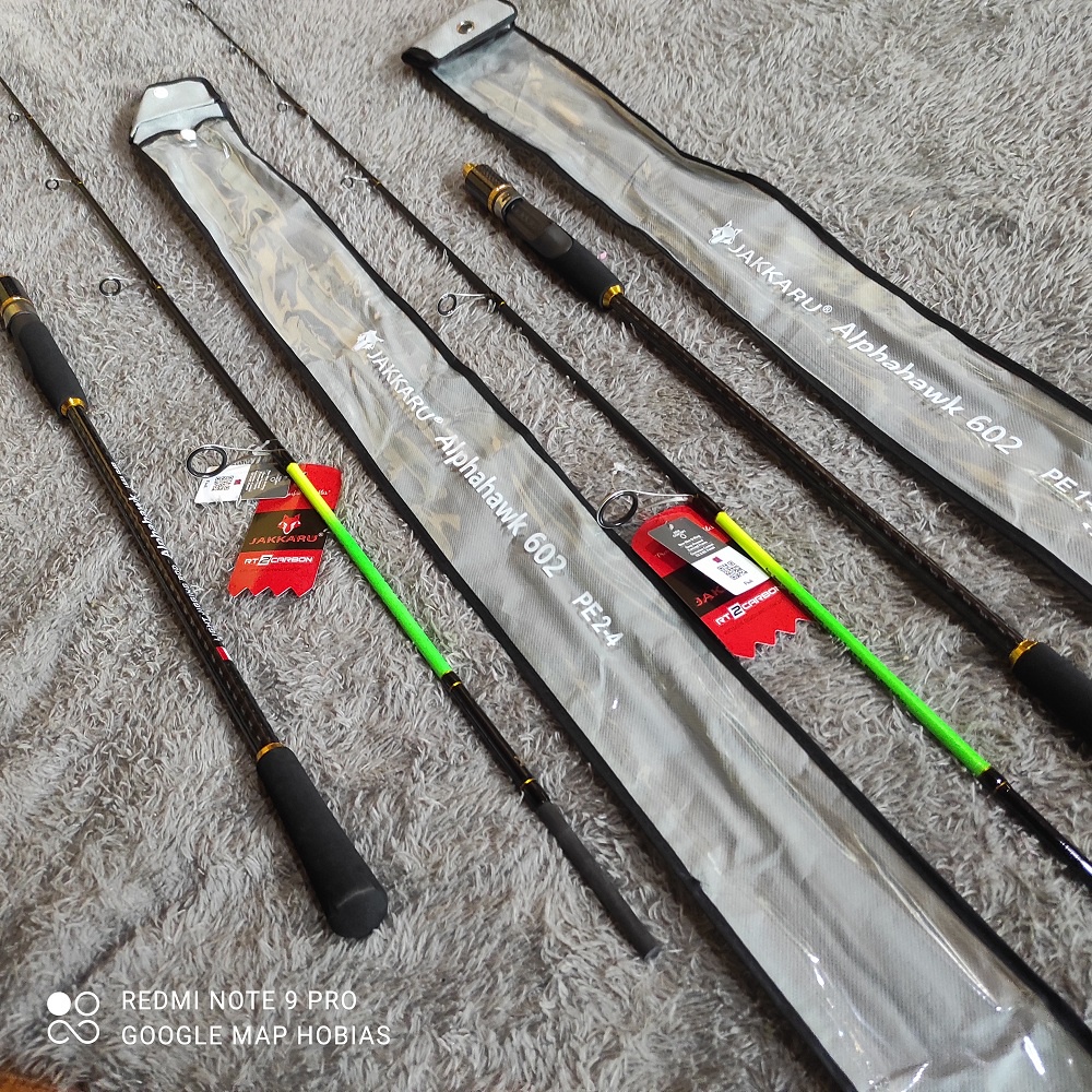 Joran pancing solid 602 Light Jigging Jakkaru Alphahawk 180