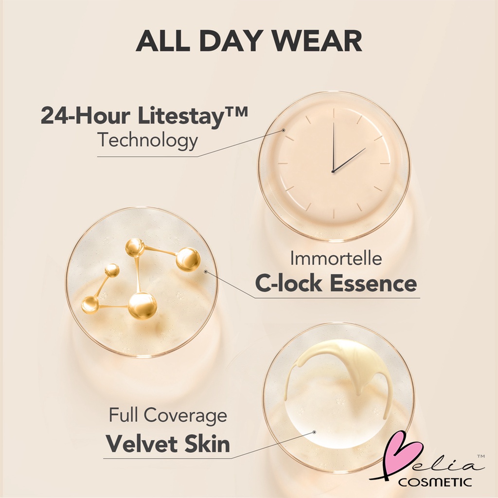 ❤ BELIA ❤ YOU NoutriWear+ Velvet Liquid Foundation | Y.O.U Alas Bedak BPOM