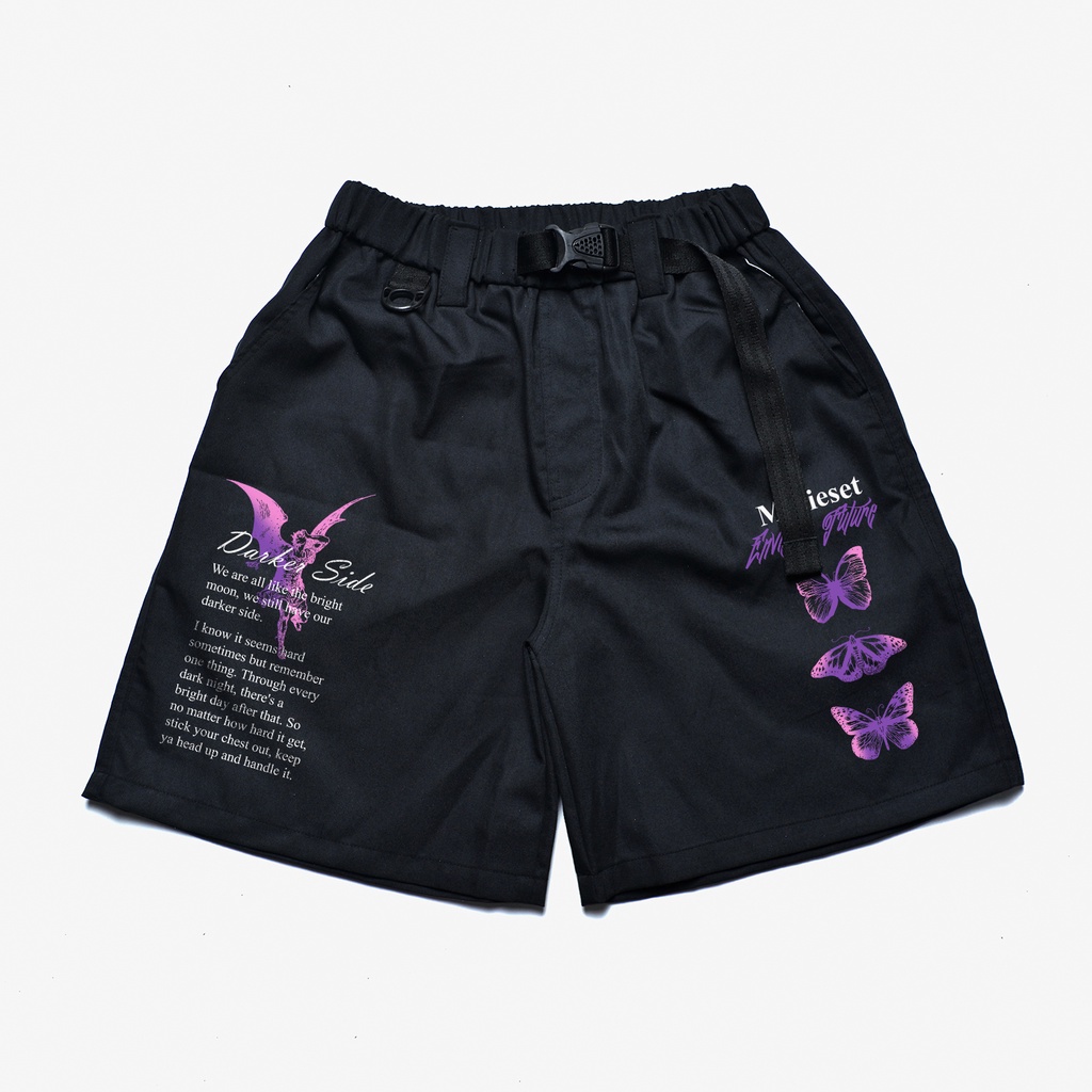 Mnst | Short Pants | Darker Future | Black