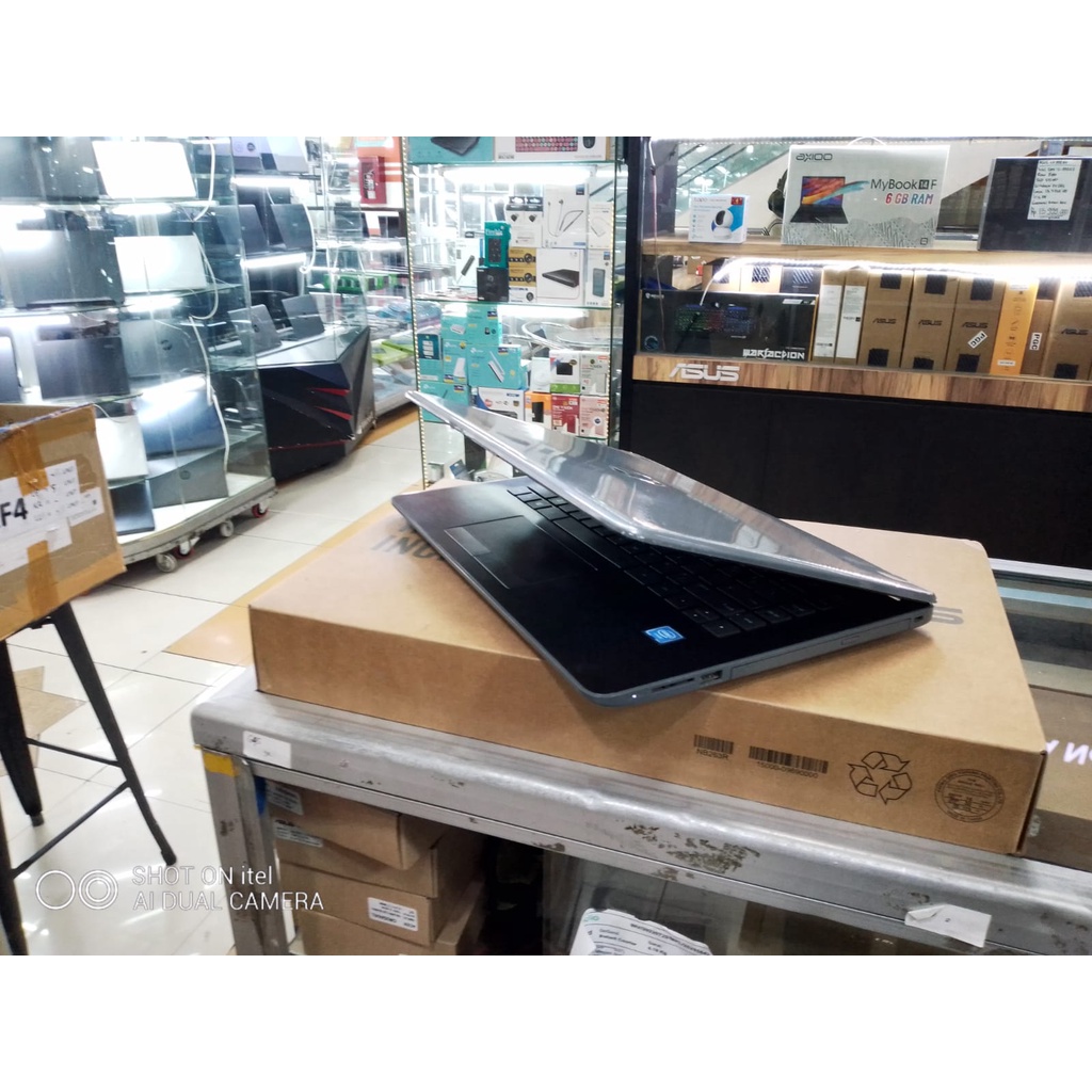 LAPTOP leptop Seken SECOND BEKAS HP 14-BS0XX RAM 4GB HDD 500GB 4 GB WINDOWS 10 murah bagus zoom siap pakai 2jutaan 2 jutaan 14 inc