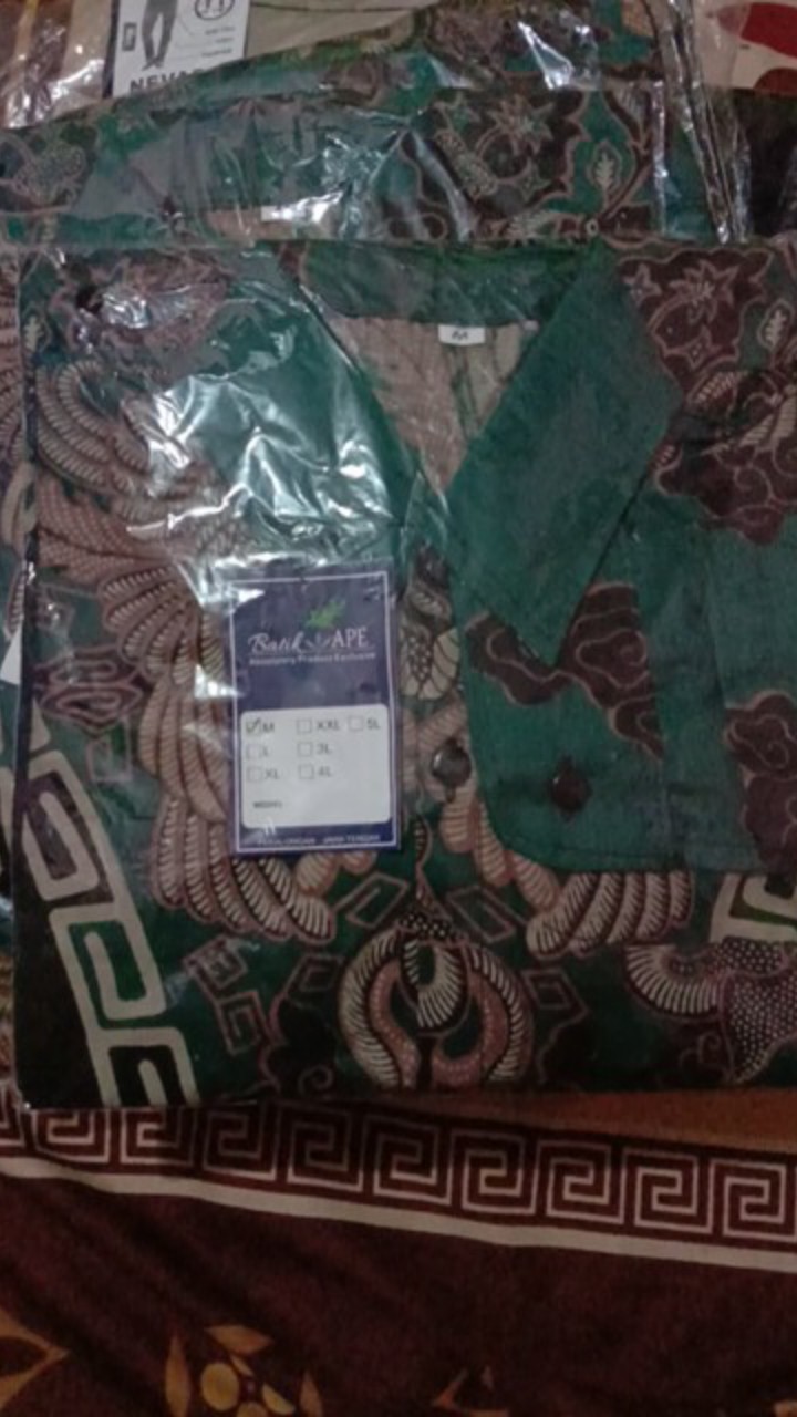 Kemeja Batik Anak Lengan Panjang Motif Purnama Tampah Couple Filya Series Modern Murah