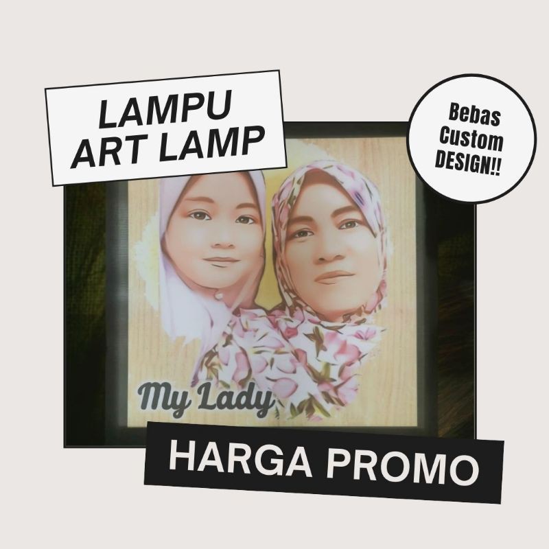 

[PRODUK VIRAL] Lampu Lukis Hadiah Ulang Tahun Wedding Anniversary Untuk Cowo Cewe Termurah