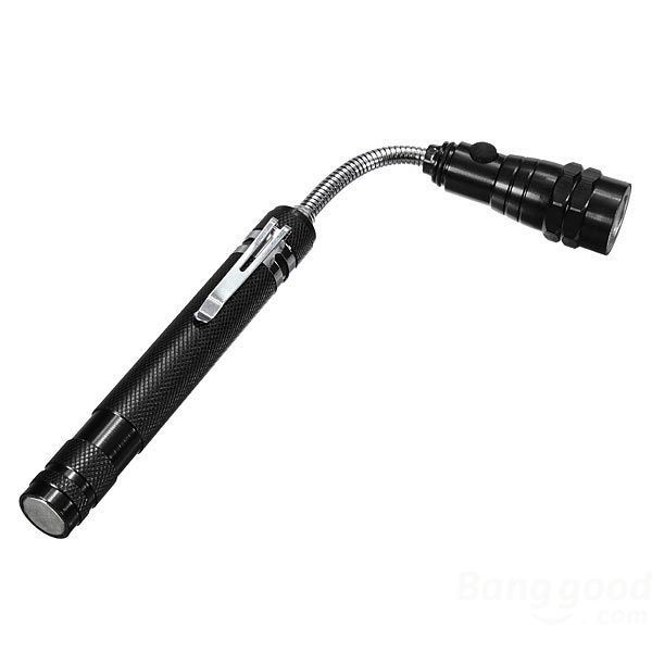 LED Telescopic Flexible Magnetic Pick Up Flashlight