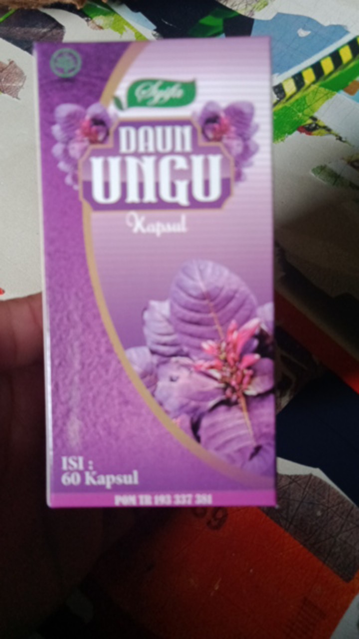 Obat Wasir / Daun Ungu Obat Herbal Wasir / Kapsul Daun Ungu Obat Ambeien / Daun Ungu Syifa