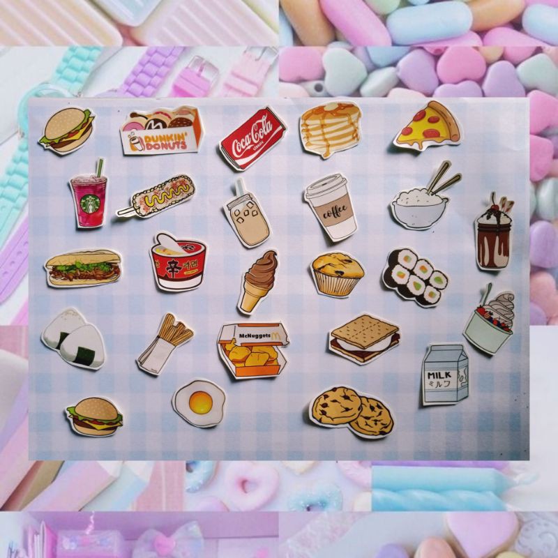 

Sticker Aesthetic / Sticker tumblr / Sticker foodie / Stiker makanan