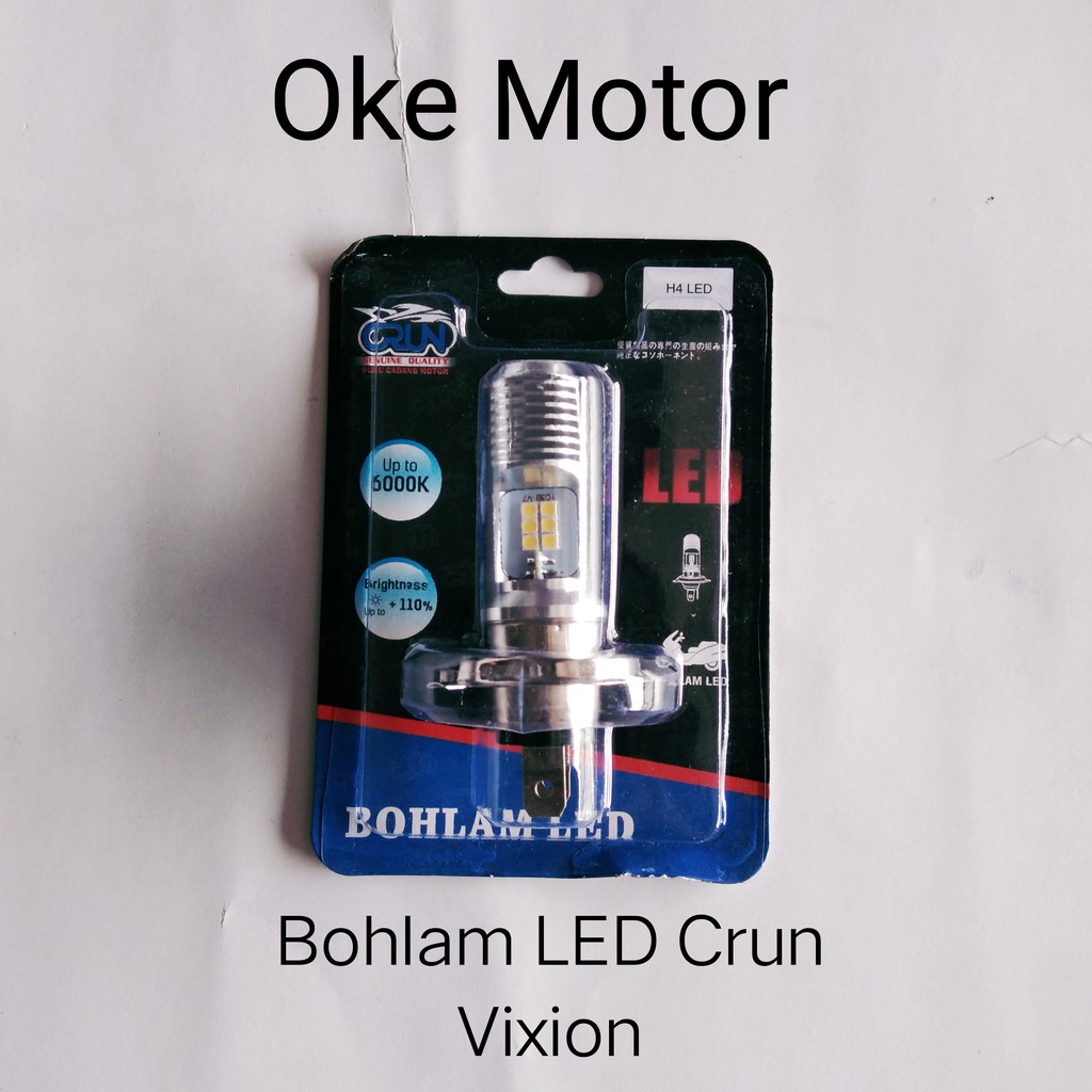 Bohlam lampu depan LED K3 untuk motor vixion