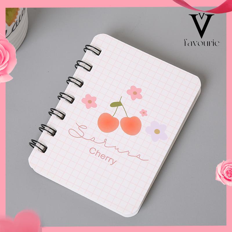 [COD]A7 Rollover Coil Buku Mahasiswa Saku Buku Kecil Mini Notebook Diary Portable Office Notepad-FA