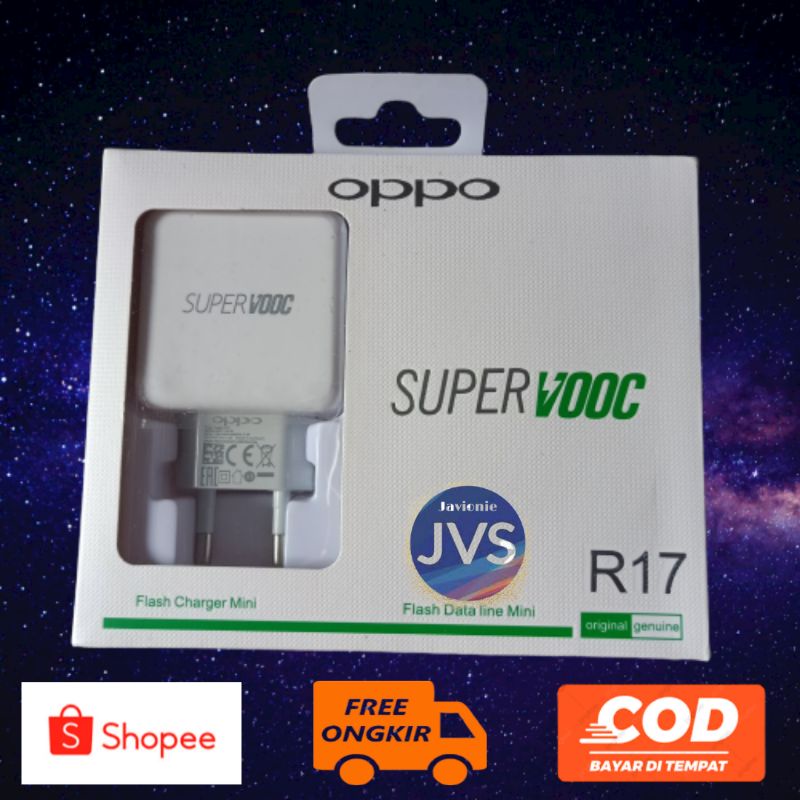 Charger Casan Cas OPPO Reno 2 2F K3 A91 R17 4A 20w Original VOOC Fast Charging Type C