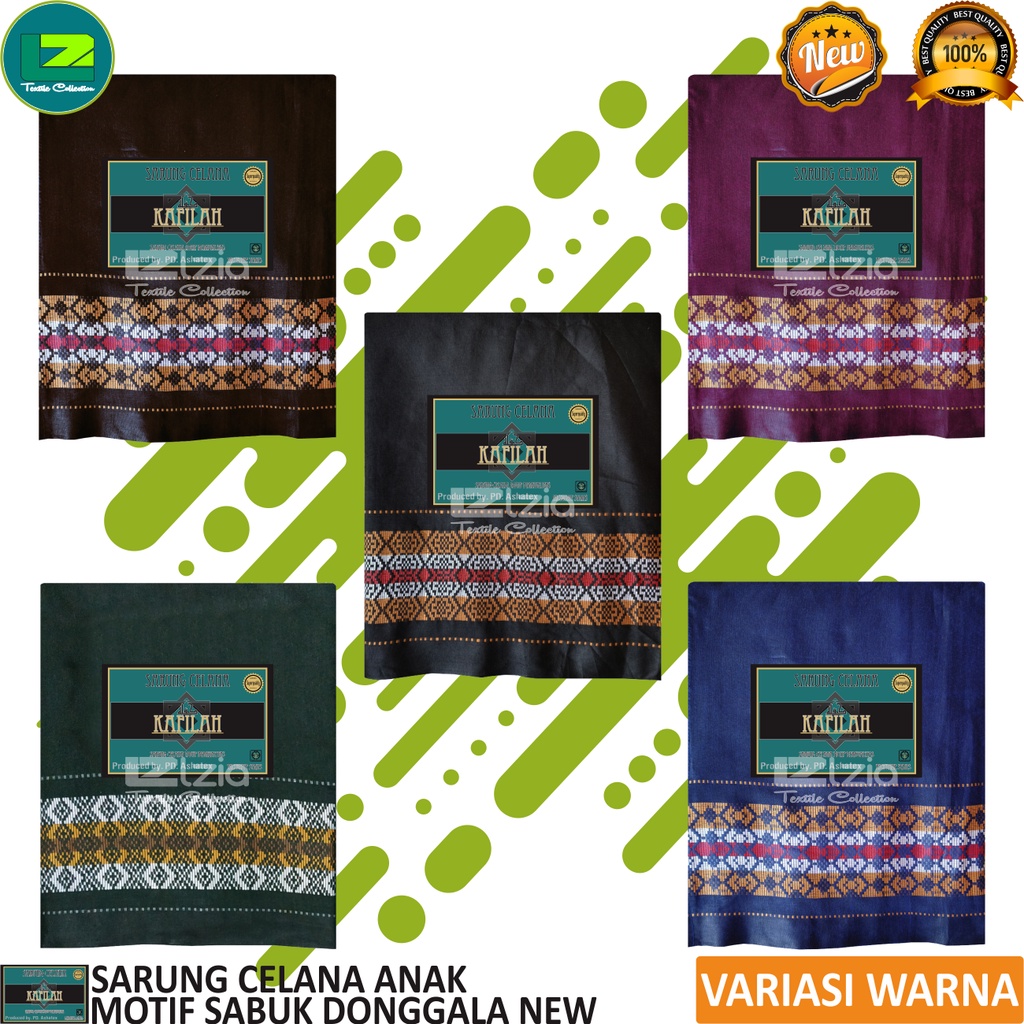 Sarung Celana Anak Laki laki Motif Donggala New 1 - 7 Tahun KAFILAH