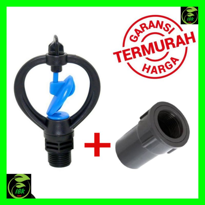 Sprinkler kupu kupu baterfly Taman Sprinkler Pertanian Alat Irigasi Plus Drat INBEKEN