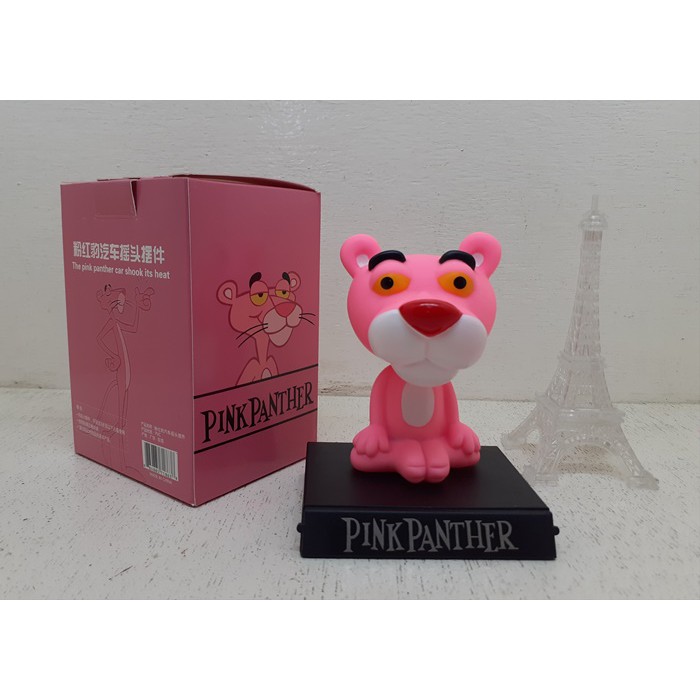 Pajangan Dashboard Mobil Pink Panther